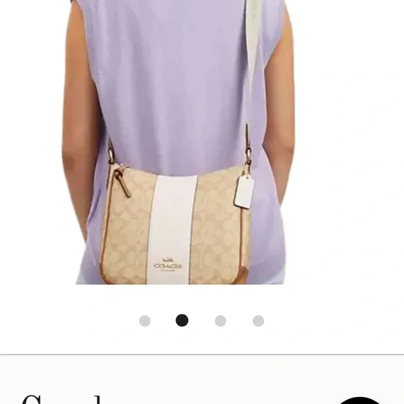 Coach Ellie Signature Canvas Bag - Picture 2 of 9